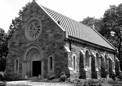 andover west parish cemetary chapel photo